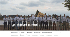 Desktop Screenshot of dispuutolifant.nl